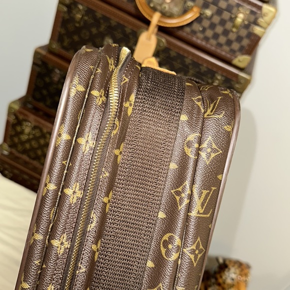 Louis Vuitton monogram satellite 65 travel bag suitcase weekender soft trunk - Picture 8 of 16
